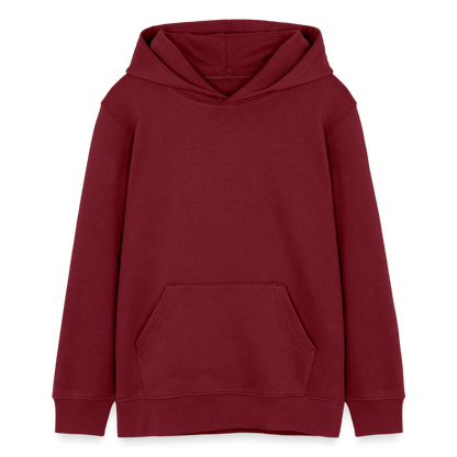 Stanley/Stella Teenager Bio-Hoodie Mini Cruiser -  versch. Farben - Burgunderrot