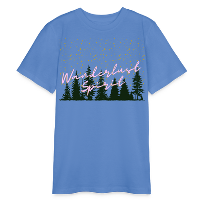 Bio Teenager T-Shirt - Wanderlust Spirit - Blau