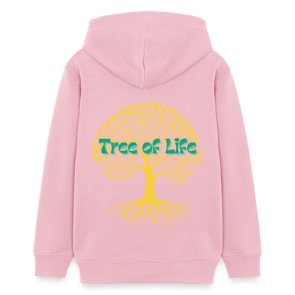 Teenager Bio-Hoodie - TREE OF LIFE - Hellrosa