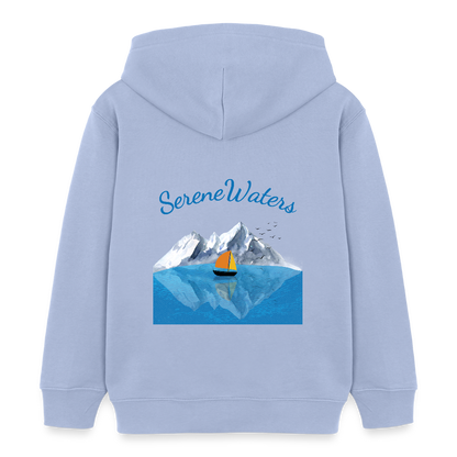 Kinder Bio-Hoodie - SERENE WATERS - Sky