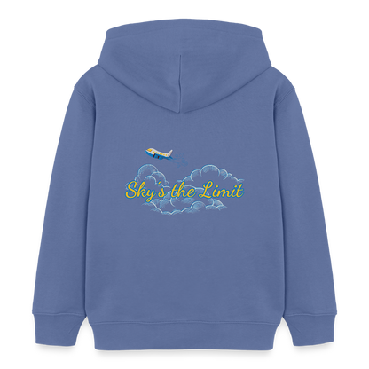 Kinder Bio-Hoodie - SKY´S THE LIMIT - Blau