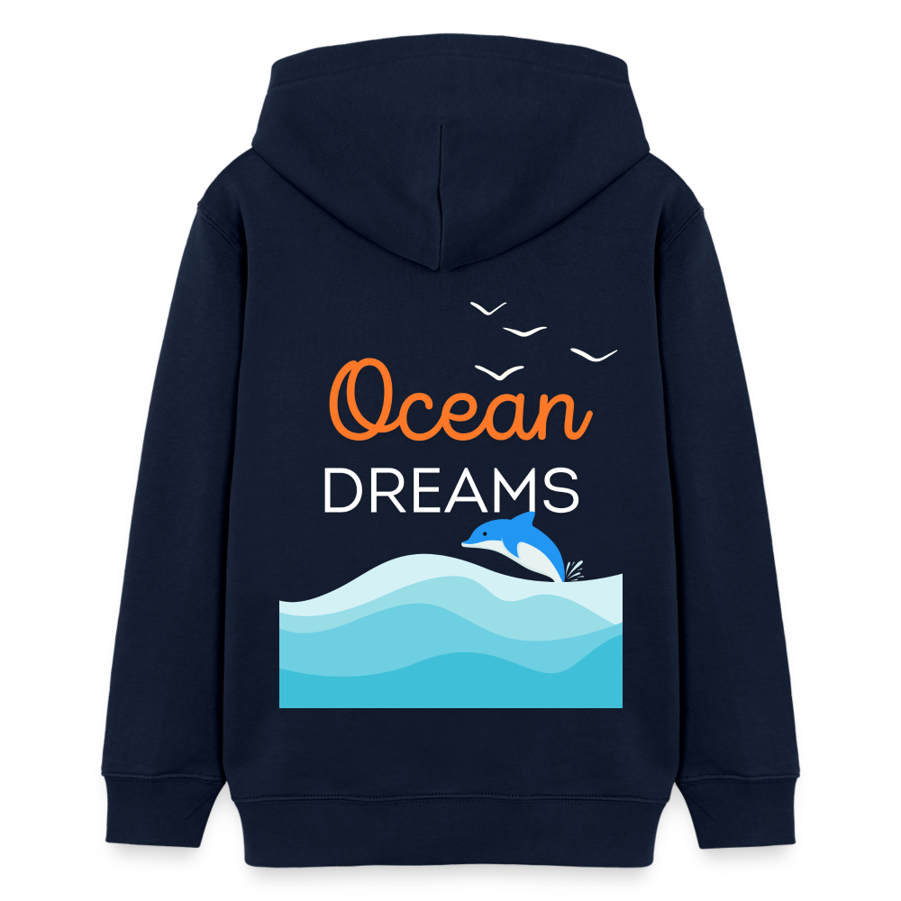 Teenager Bio-Hoodie - OCEAN DREAMS - Navy