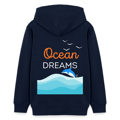 Teenager Bio-Hoodie - OCEAN DREAMS - Navy