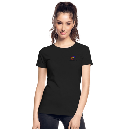 Frauen Premium Bio T-Shirt - NATUR HEALS - Schwarz