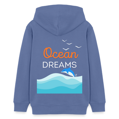 Teenager Bio-Hoodie - OCEAN DREAMS - Blau