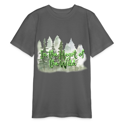 Bio Teenager T-Shirt - IN THE HEART OF THE WILD - Anthrazit