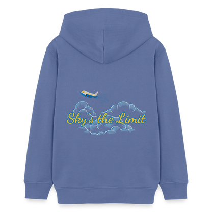 Teenager Bio-Hoodie - SKY`S THE LIMIT - Blau