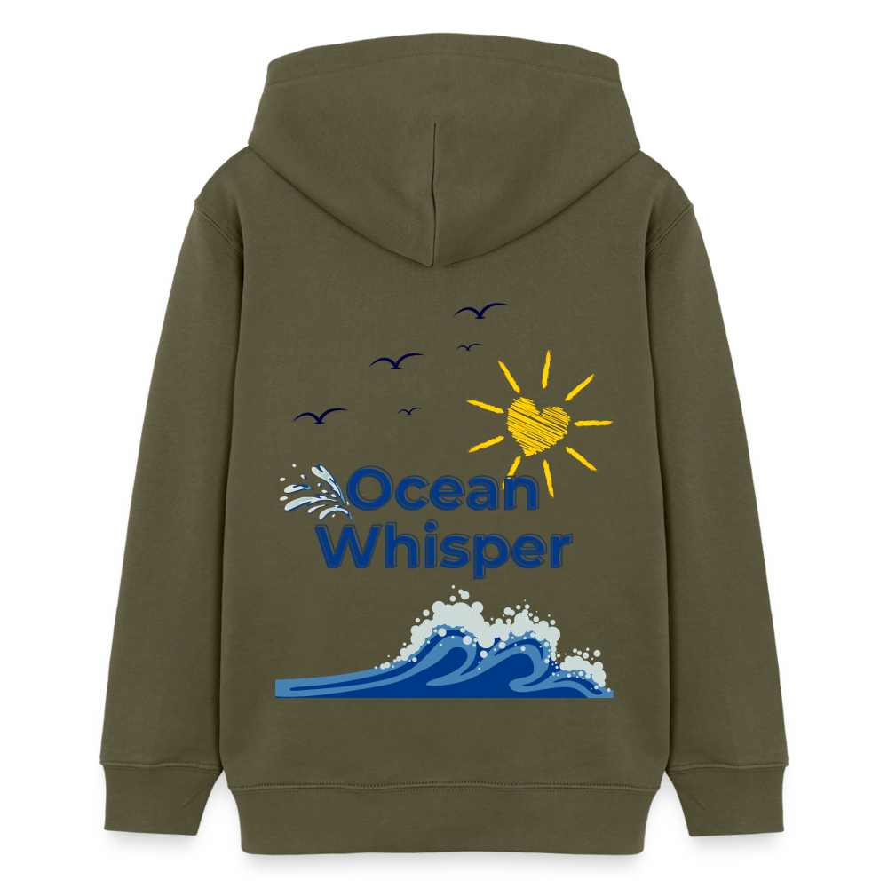 Teenager Bio-Hoodie - OCEAN WHISPER - Khaki