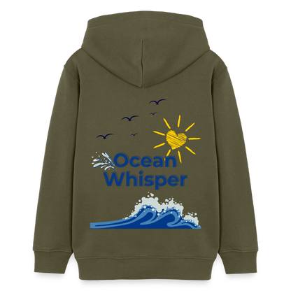 Teenager Bio-Hoodie - OCEAN WHISPER - Khaki