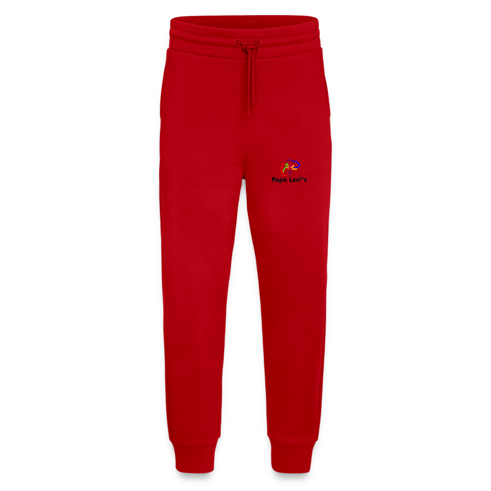 Organic Relaxed Herren Damen Bio Jogginghose - Rot