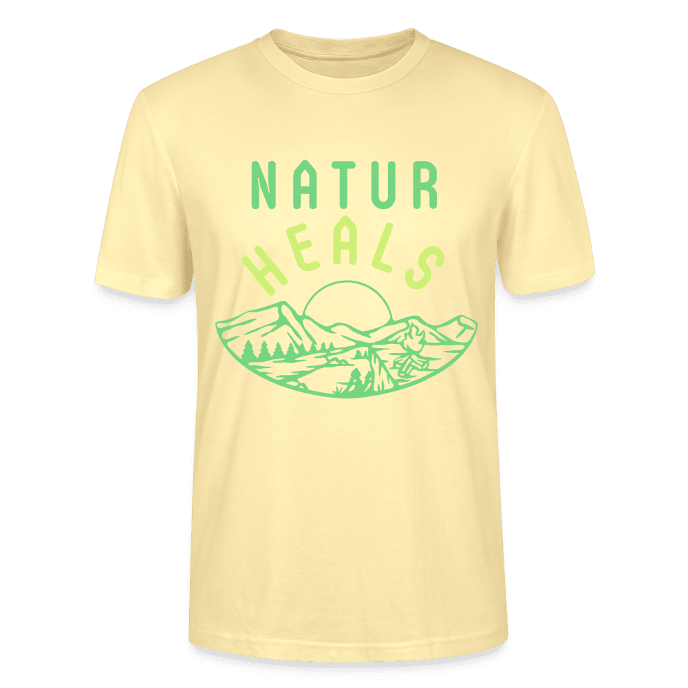 Unisex T-Shirt 'Natur Heals' – Perfekte Kombination aus Stil und Umweltbewusstsein