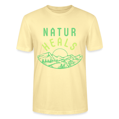 Unisex T-Shirt 'Natur Heals' – Perfekte Kombination aus Stil und Umweltbewusstsein