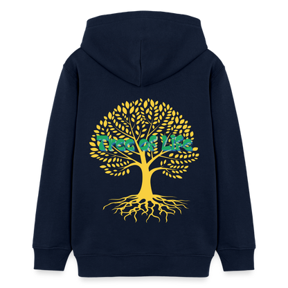 Teenager Bio-Hoodie - TREE OF LIFE - Navy