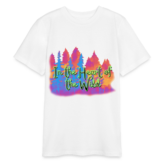 Bio Teenager T-Shirt - IN THE HEART OF THE WILD 2 - Weiß