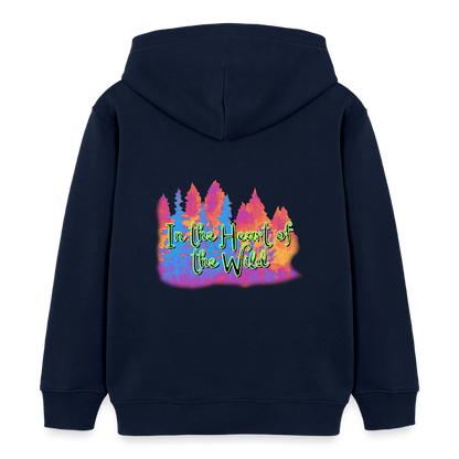 Kinder Bio-Hoodie - IN THE HEART OF THE WILD 2 - Navy