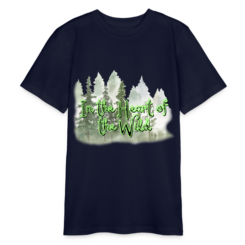 Bio Teenager T-Shirt - IN THE HEART OF THE WILD - Navy