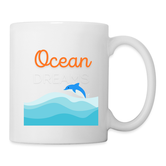 Tasse - OCEAN DREAMS - Weiß