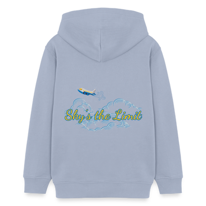 Teenager Bio-Hoodie - SKY`S THE LIMIT - Lavendel-Violett