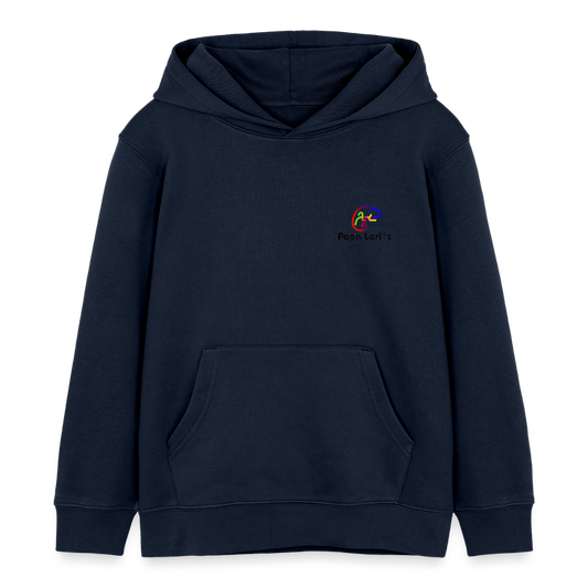 Kinder Bio-Hoodie - TREE OF LIFE - Navy