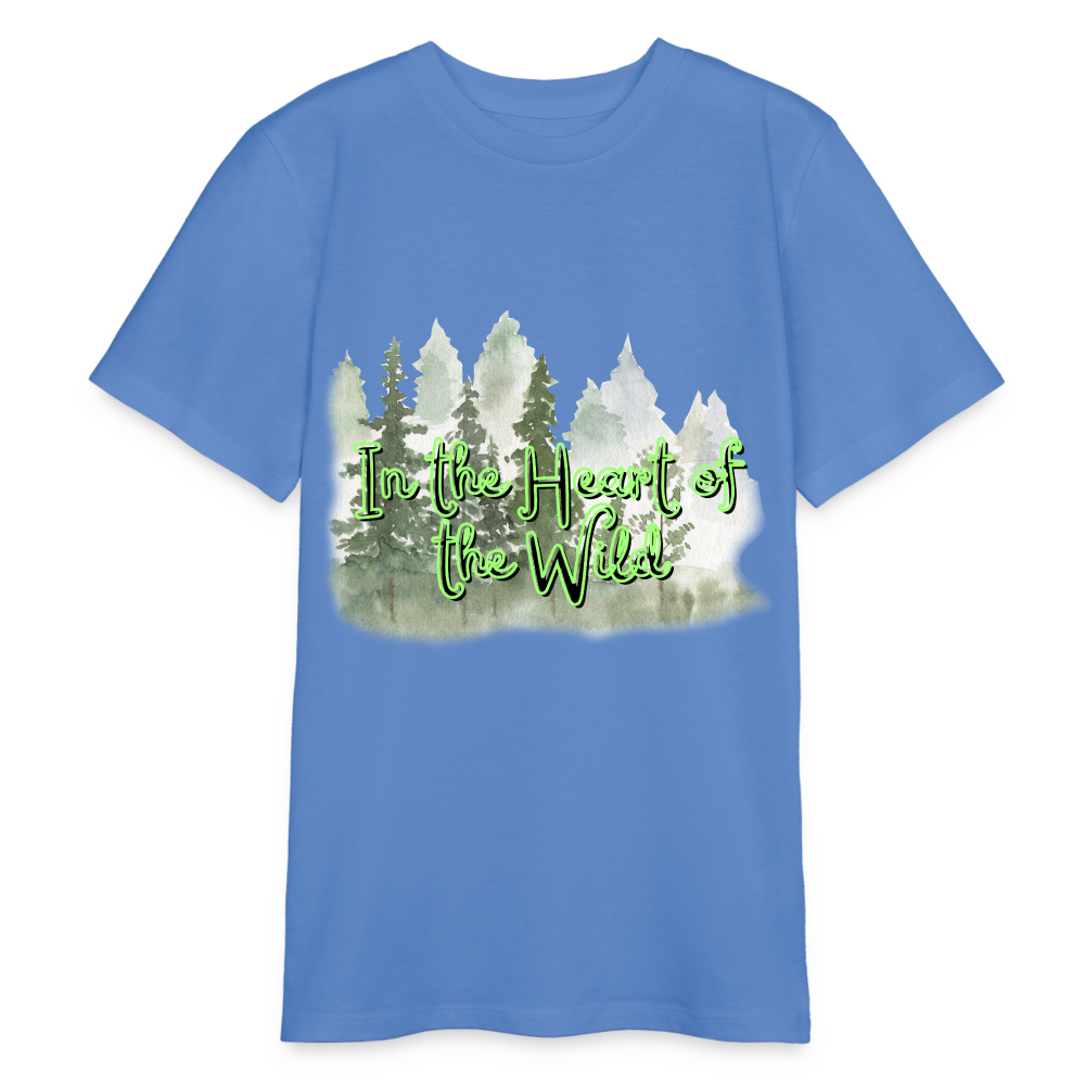 Bio Teenager T-Shirt - IN THE HEART OF THE WILD - Blau