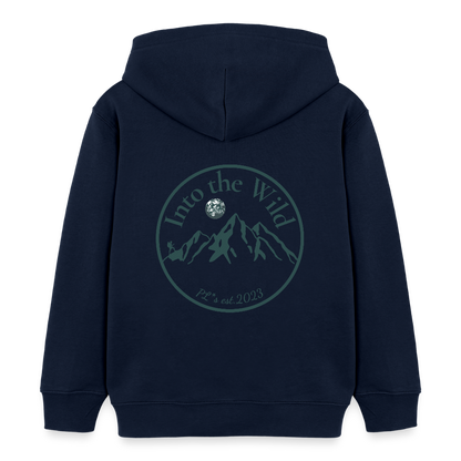 Kinder Bio-Hoodie - INTO THE WILD - Navy