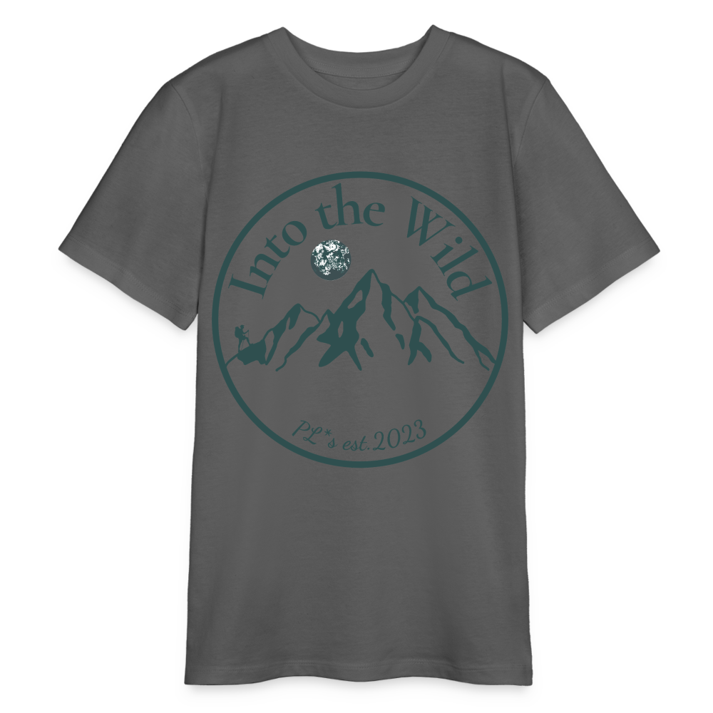 Bio Teenager T-Shirt - INTO THE WILD - Anthrazit