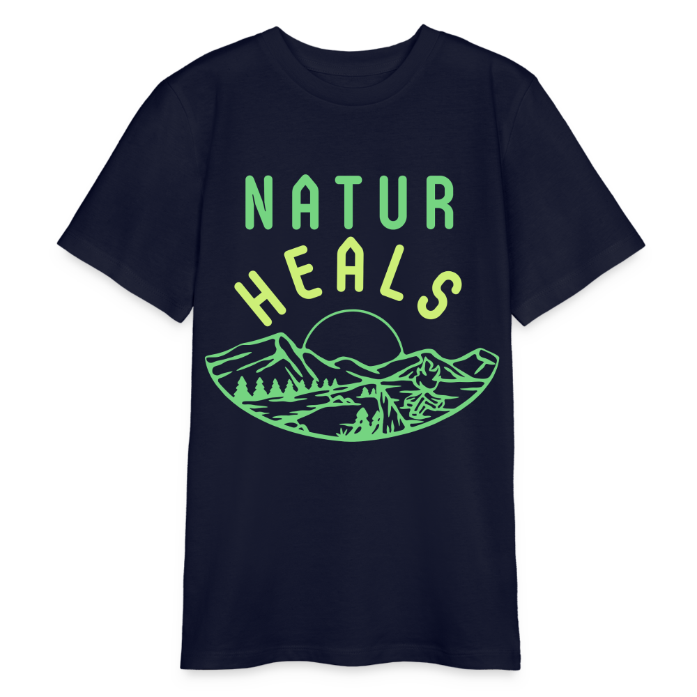 Bio Teenager T-Shirt - NATUR HEALS - Navy