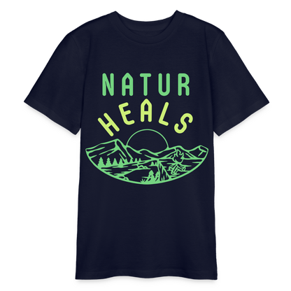 Bio Teenager T-Shirt - NATUR HEALS - Navy