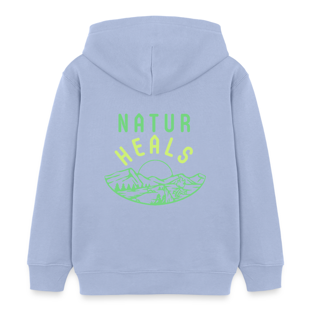 Kinder Bio-Hoodie - NATUR HEALS - Sky