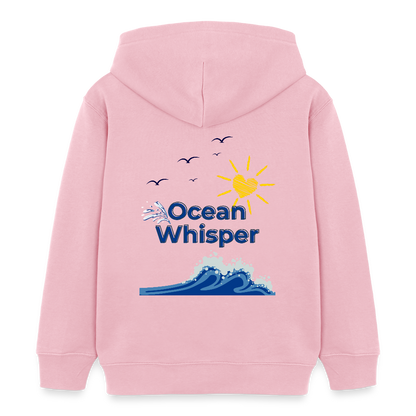 Kinder Bio-Hoodie - OCEAN WHISPER - Hellrosa