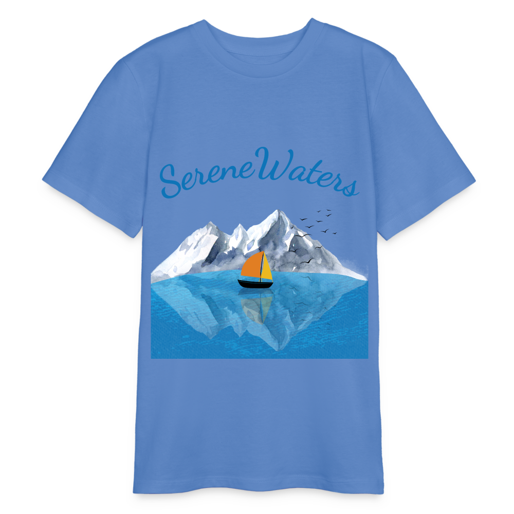 Bio Teenager T-Shirt - SERENE WATERS - Blau