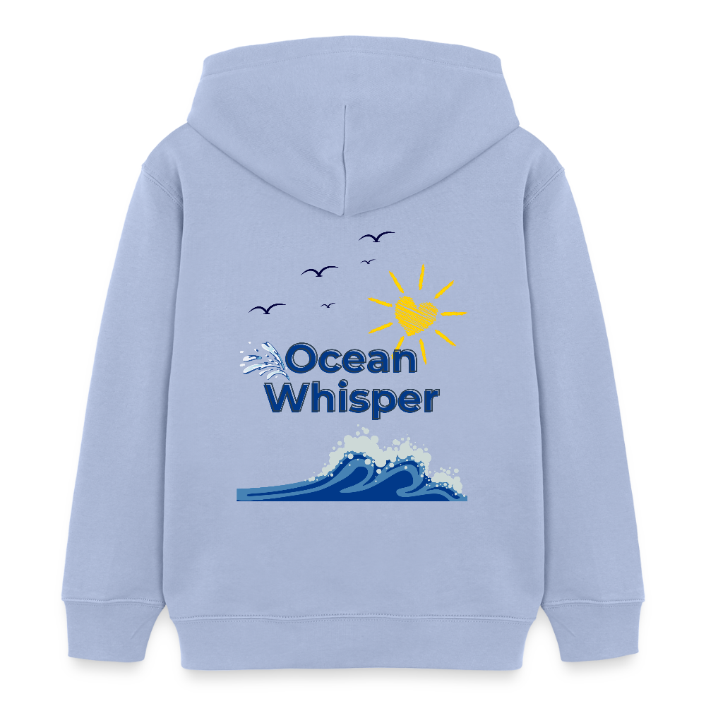 Kinder Bio-Hoodie - OCEAN WHISPER - Sky