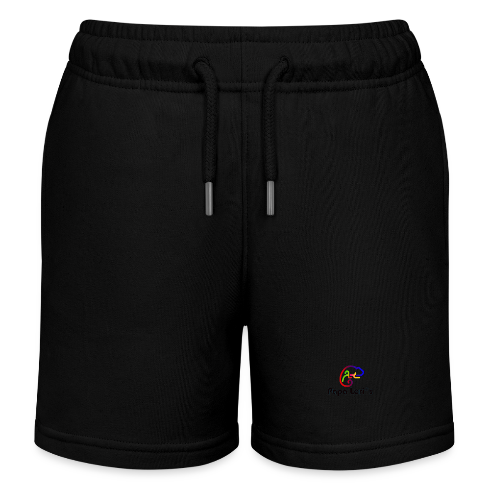 Kinder Bio Joggingshorts - Schwarz