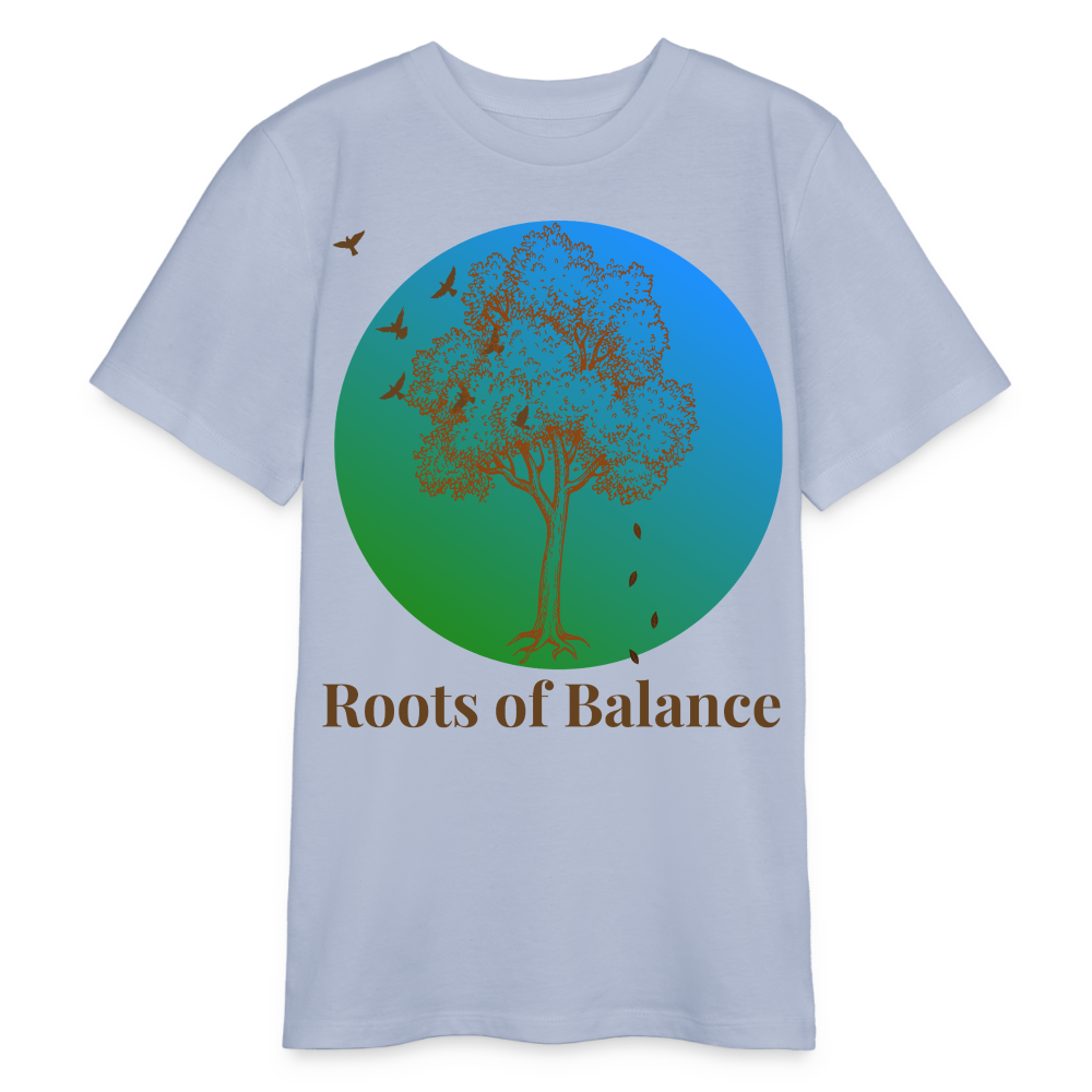 Bio Teenager T-Shirt - ROOTS OF BALANCE - Lavendel-Violett