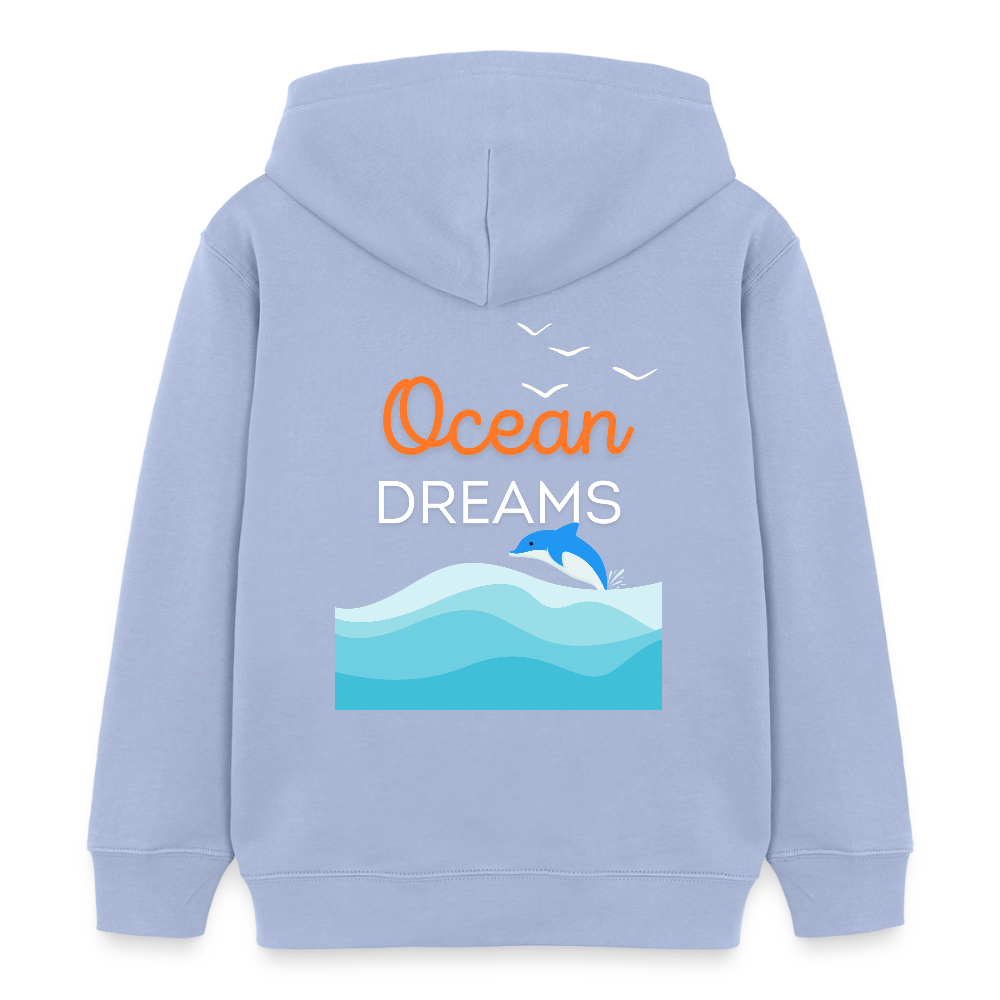 Kinder Bio-Hoodie - OCEAN DREAMS - Sky