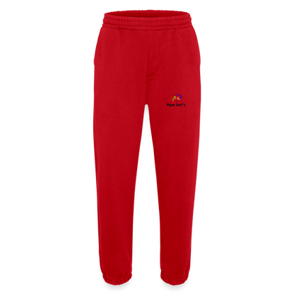 Heavyweight Bio Herren Damen Jogginghose - Rot