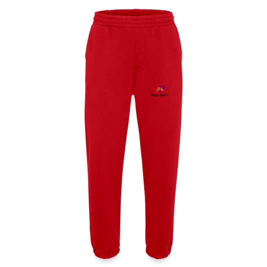 Heavyweight Bio Herren Damen Jogginghose - Rot