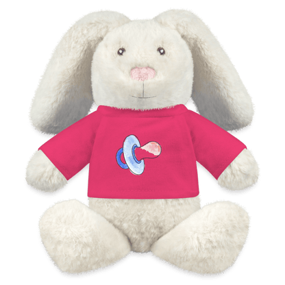 Bequemer Babystrampler aus recycelten Materialien mit Recycelhase®-Thema