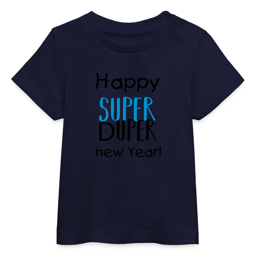 Bio-Baby-T-Shirt New Year Edition in Rosa für Mädchen