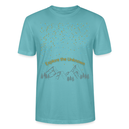 Bio-Baumwolle T-Shirt 'Explore the Unknown' – Komfortabel und umweltfreundlich