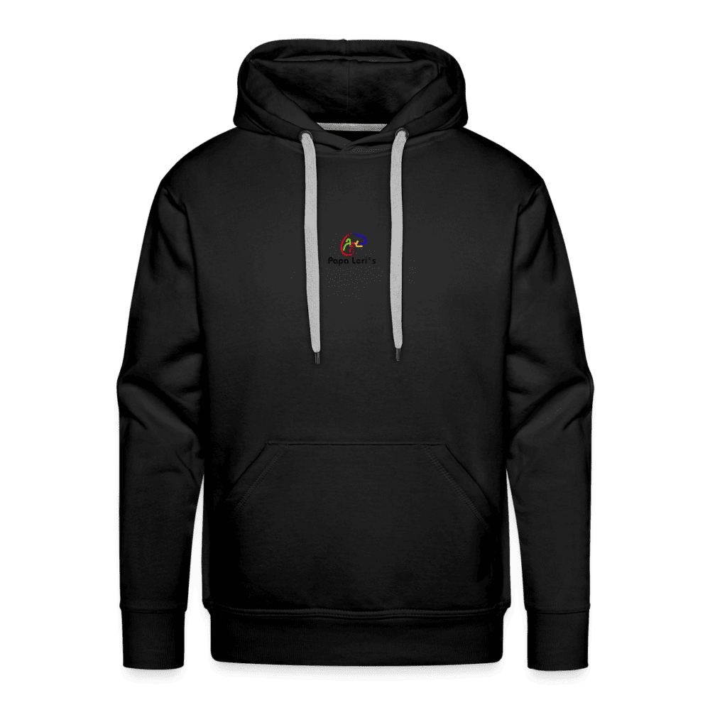 Bio-Hoodie für Männer mit einem fröhlichen Smile, aus nachhaltiger Produktion