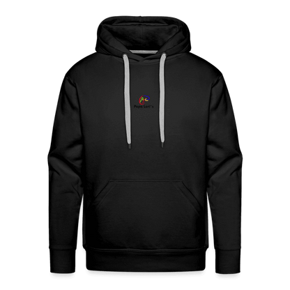 Bio-Hoodie für Männer mit einem fröhlichen Smile, aus nachhaltiger Produktion