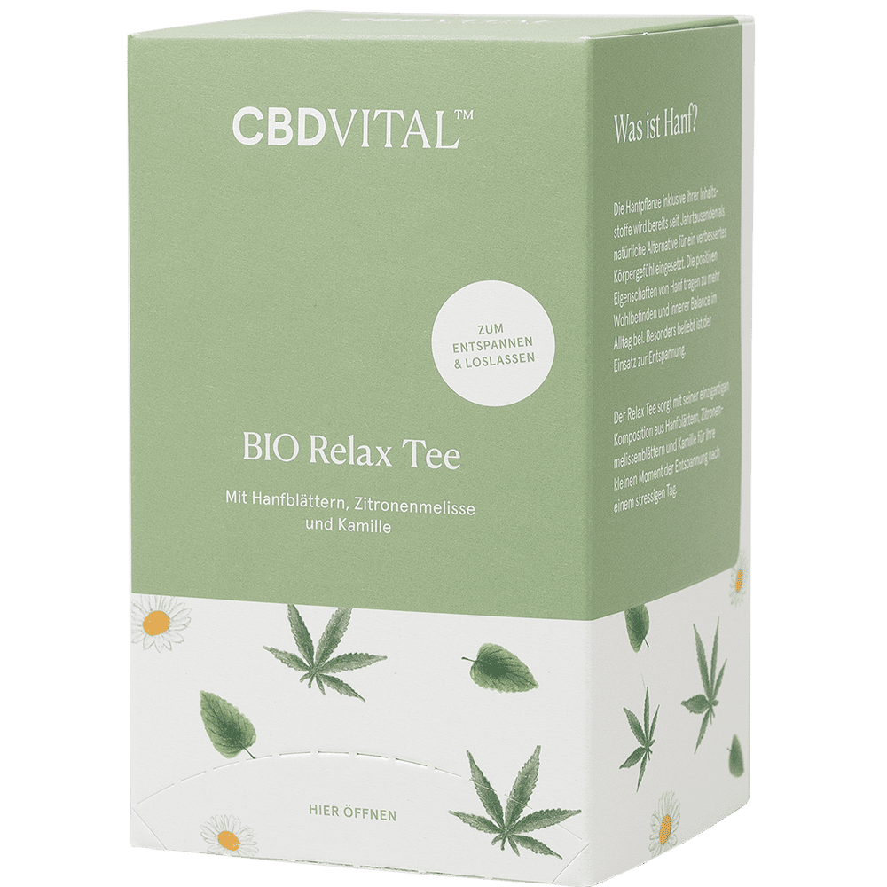 Bio Relax Tee – Wohltuender Kräutertee für Entspannung bei Papa Leri*s