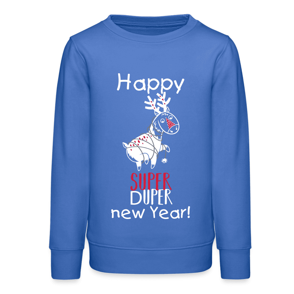 Bio-Teenager-Sweatshirt New Year Edition mit modernem Neujahrsdesign