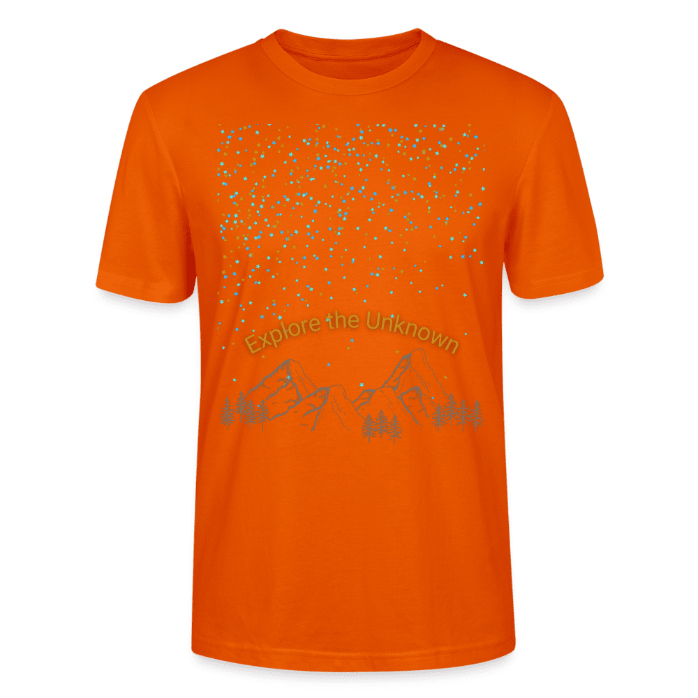 Bio T-Shirt 'Explore the Unknown' – Umweltfreundliches Shirt für Abenteurer