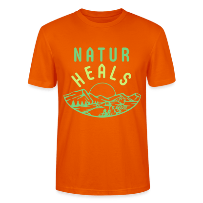 Bio T-Shirt 'Natur Heals' – Nachhaltige Mode für Naturliebhaber und Abenteurer