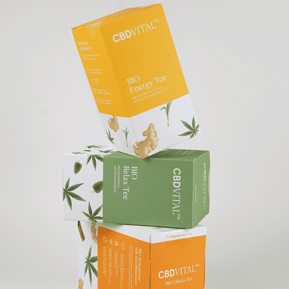 BIO CBD Kräutertee Energy – 100% Bio, vegan und perfekt für den Start in den Tag oder als belebende Auszeit