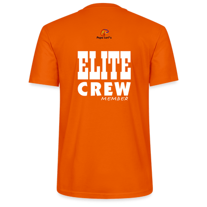 Herren Bio-T-Shirt Elite Crew Member in Orange, umweltfreundlich produziert