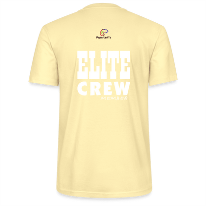 Herren Bio-T-Shirt Elite Crew Member in Sandfarbe, für jeden Anlass geeignet