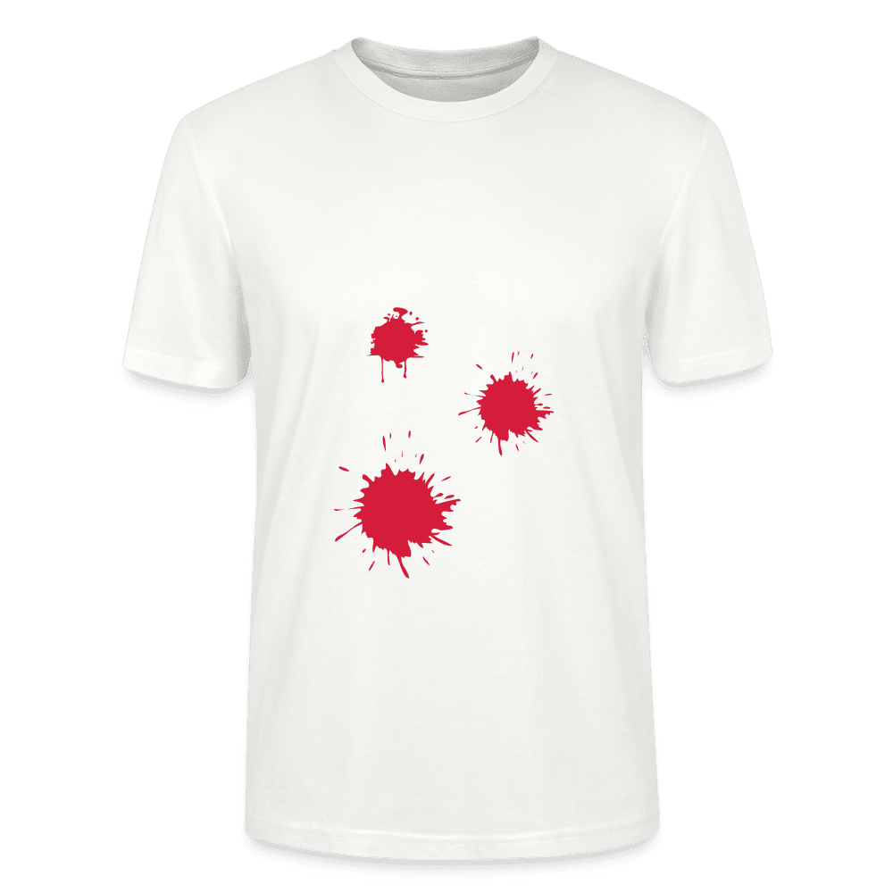 Herren Bio-T-Shirt mit einzigartigem Wolf-Print, nachhaltig produziert